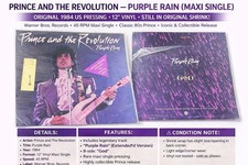 Prince Purple Rain 12” Maxi