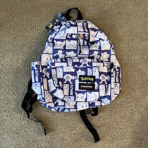 Eastpak pokémon blu bianco - pokémon, blu/bianco