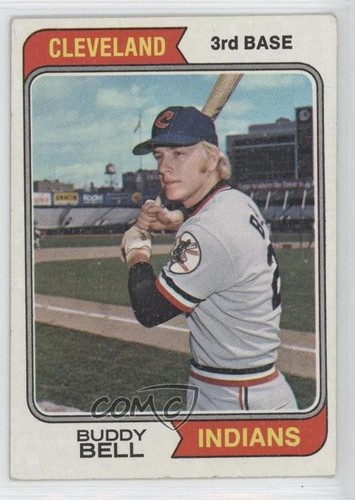 1974 topps buddy bell 257 - bell, #257