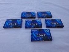 Joblot 6 x SONY CDit II 90