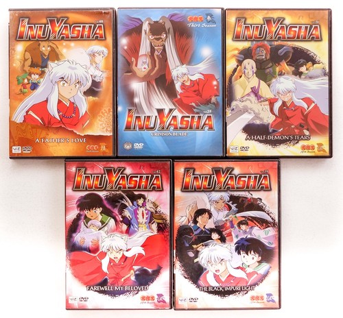 Inuyasha dvd lot - inuyasha,