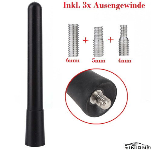 Antenna asta corta auto cm - antenna,