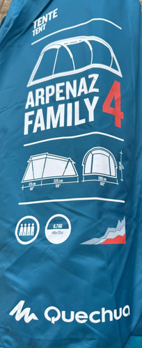 Tenda quechua arpenaz 1 - tenda,