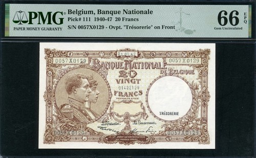 Belgio 1940 1947 franchi - belgio,