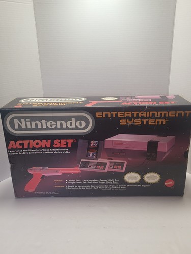 Nintendo nes action set box - nintendo,