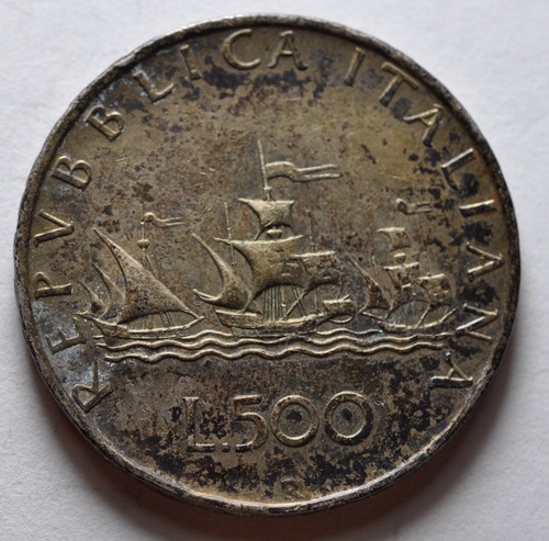 1959 repubblica italiana 500 - repubblica,