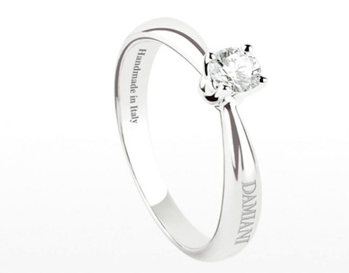 Anello solitario damiani - solitario, luce