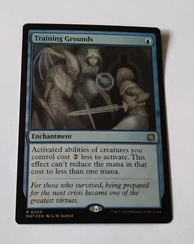 Mtg training grounds - mtg,