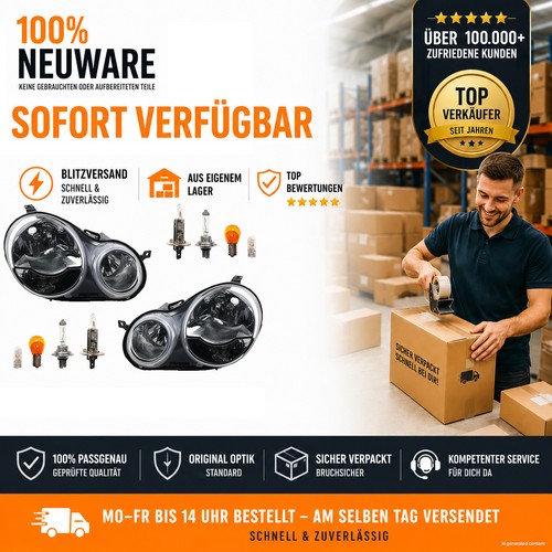 Set fari anteriori alogeni - set,