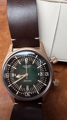 Longines legend diver bronzo - longines,
