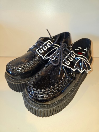 Scarpe demonia bat creepers - scarpe,