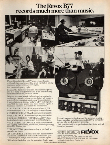 Pinup vintage anni revox - vintage, 80