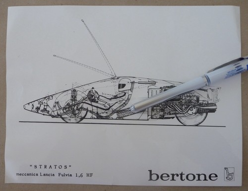 Bertone stratos lancia fulvia - bertone,