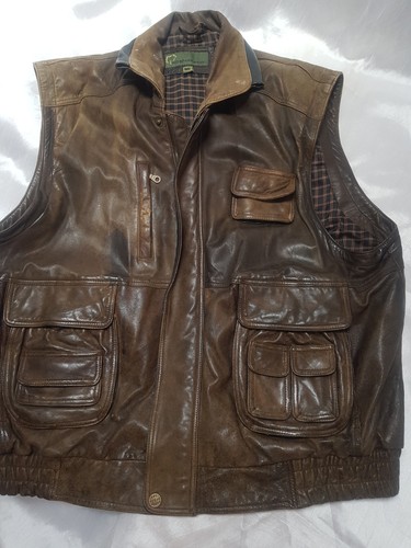 Gilet hidepark pelle - gilet,