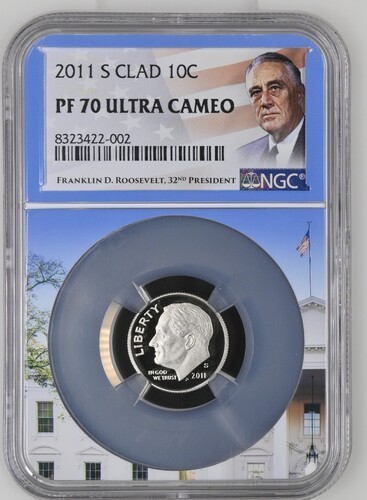 2011 proof roosevelt - 2011-s, dime