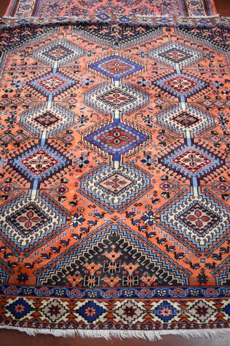Hand knotted carpet - hand, 205x205