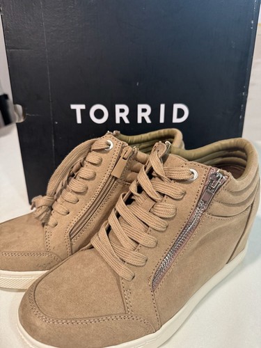 Sneaker platform zeppa marrone