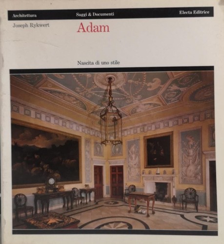 Libro rykwert joseph adam - libro,