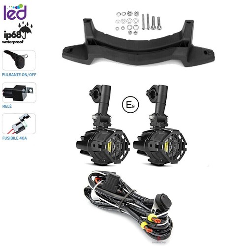 Faretti moto led - moto, +