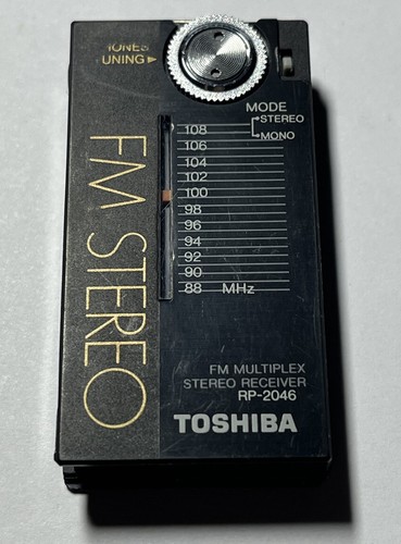 Toshiba stereo radio - fm,