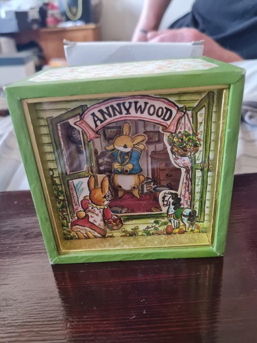Vintage annywood rabbit house - vintage,