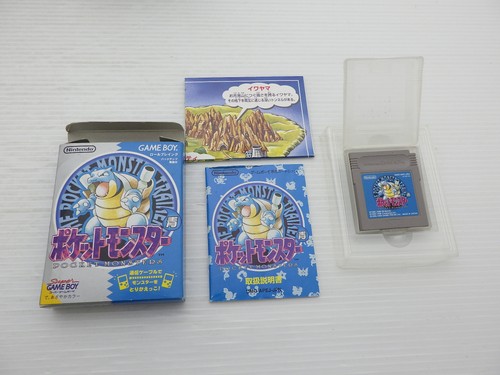 Gioco pokemon blue gameboy - pokemon,