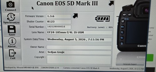 Canon mark iii otturatore - canon,