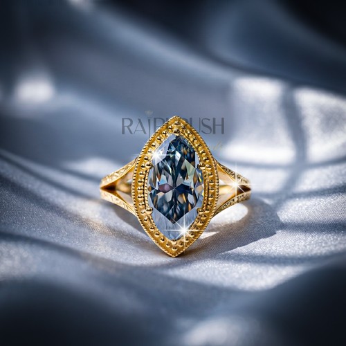 Anello fidanzamento grigio - di,
