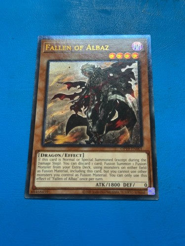 Yugioh ultimate rare - fallen, of