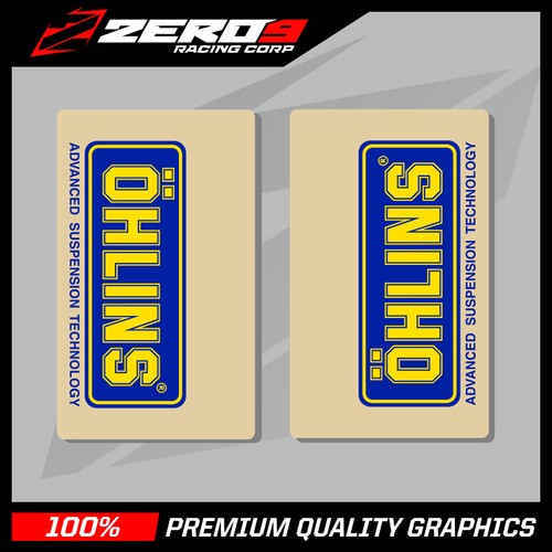 Ohlins decalcomanie forcella - ohlins,