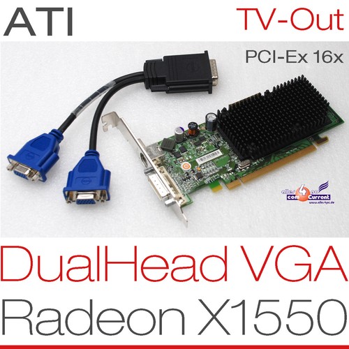 256 ati radeon - 256, x1550