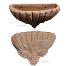 Vaso gerla vasca - fioriera, uva