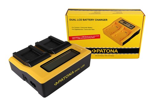 Caricabatteria rapido dual lcd - rapido,