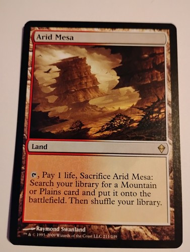 Arid mesa quasi nuovo reg - arid, mtg
