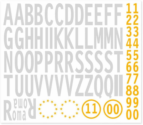 1203 kit lettere adesive - 1203,