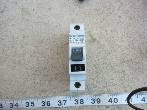 Hager mc116 16a 230 400v - hager, 230/400v