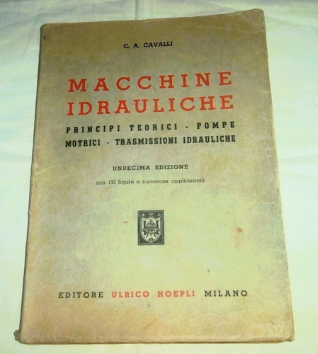 Macchine idrauliche principi - idrauliche, -principi