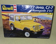 Revell jeep 7 renegade - revell, cj-7