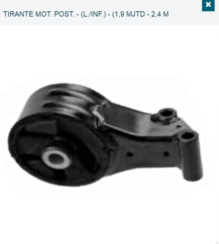 Supporto motore bielletta - motore,