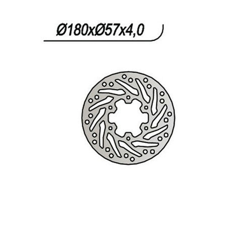 Disco freno posteriore 802 - freno,