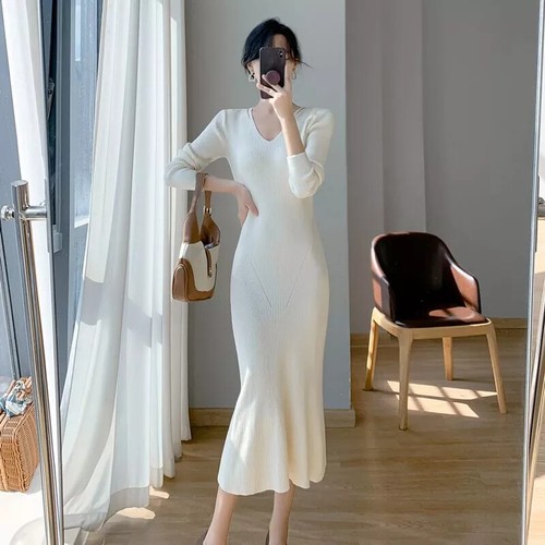 Vestito abito elegante - abito, lungo