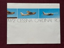 Brochure cessna cardinal - cessna, rg