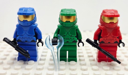 Trio blue green red halo - trio,