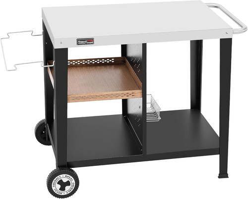 Tavolo barbecue con piastra - da,