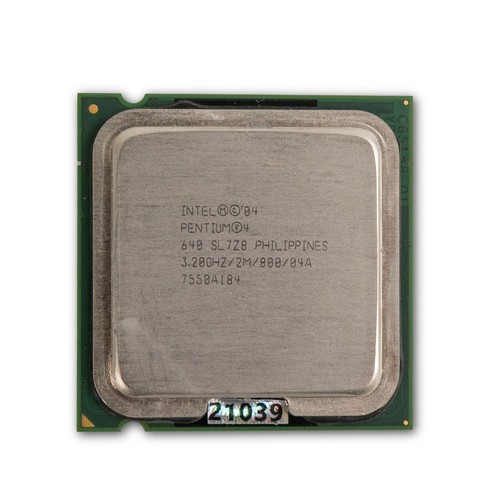 Cpu intel pentium 640 - pentium, 4