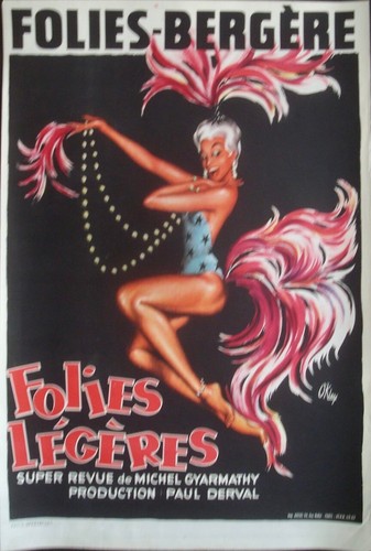 Folies bergere legeres - bergere,