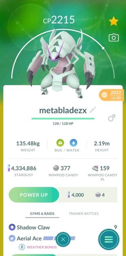 Pokémon scambio - go,