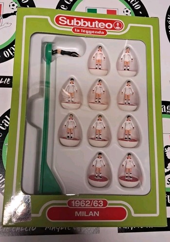 Milan 1962 squadra subbuteo - milan, 1962/63