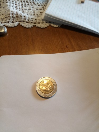 Moneta 500 lire bimetallica
