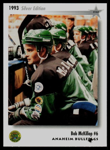 Anaheim bullfrogs bob mckillop - bob,